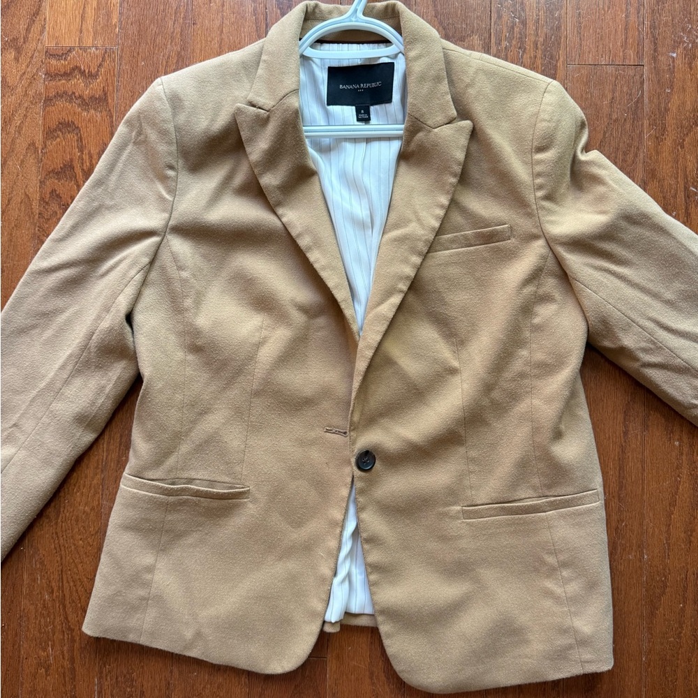 Banana Republic Camel Blazer